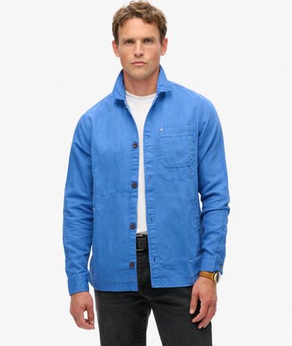 The Merchant Store - Surchemise en lin Mélangé Taille: L - Superdry - Modalova