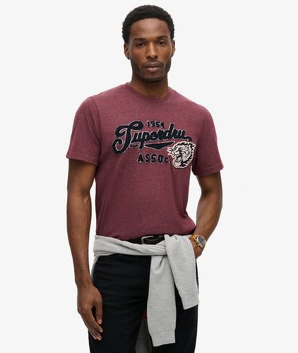 T-shirt Vintage Script Style College Taille: M - Superdry - Modalova