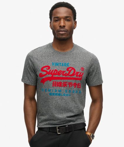 Herren Duo Vintage T-shirt mit Logo - Größe: M - Superdry - Modalova