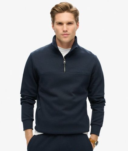 Sweat Ample à col Zippé Tech Taille: XL - Superdry - Modalova