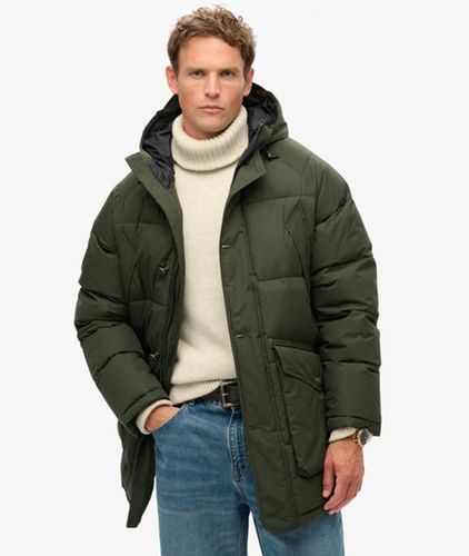 Herren Gesteppt Expedition Parka Jacke, , Größe: L - Superdry - Modalova