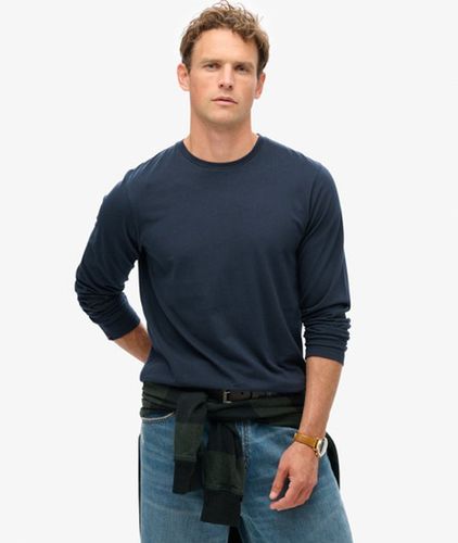 Coton Classique Essential Haut À Manches Longues, , Taille: L - Superdry - Modalova