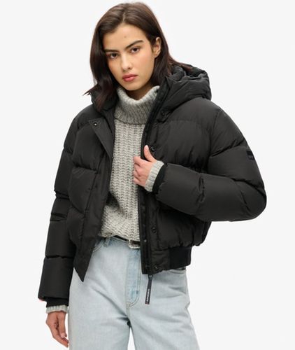 Dames Rembourrée Sports Doudoune a Capuche Matelassé, Taille: 44 - Superdry - Modalova