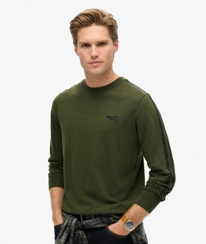 Haut à Manches Longues à Logo Rétro Essential Taille: XL - Superdry - Modalova