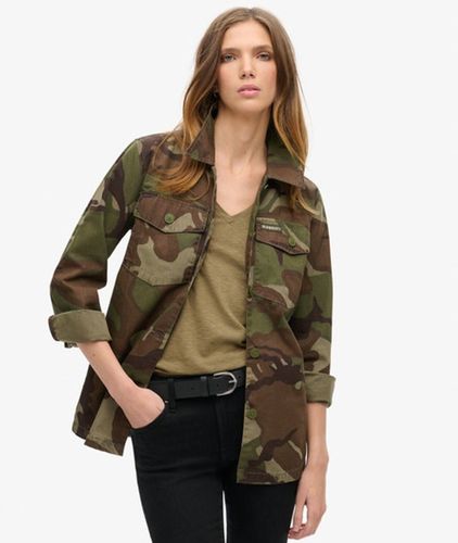 Damen Military Hemdjacke, , Größe: 44 - Superdry - Modalova