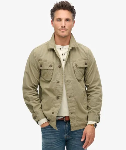 Herren Military Hemdjacke, Größe: L - Größe: L - Superdry - Modalova