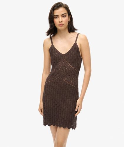 Coton Crochet Robe Courte Caraco, , Taille: 40 - Superdry - Modalova