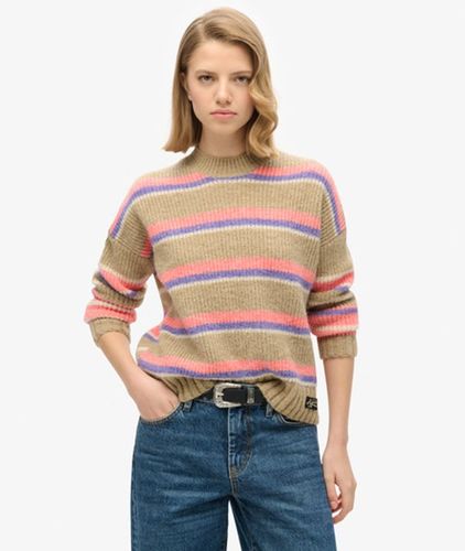 Pull Ras-du-cou à Rayures Multicolores Taille: 40 - Superdry - Modalova