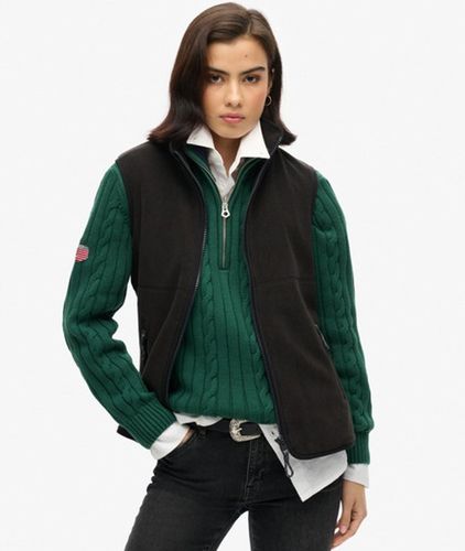 Damen Active Fleece-weste - Größe: 36 - Superdry - Modalova