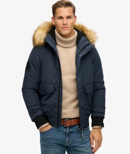 Bomber Rembourré à Capuche Everest Taille: S - Superdry - Modalova