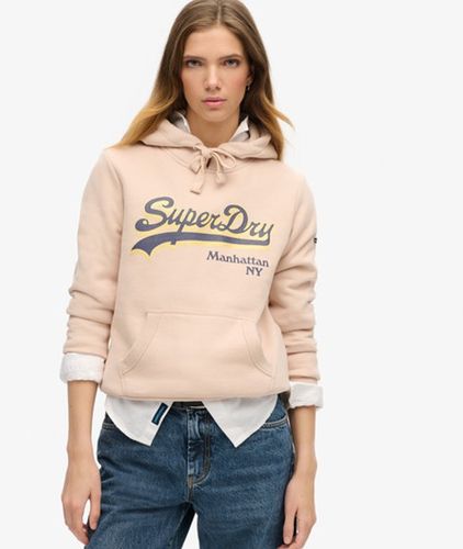 Sweat à Capuche Scintillant Avec Logo Graphique Taille: 42 - Superdry - Modalova