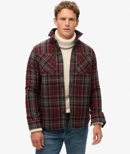 Herren The Merchant Store - Gesteppte Hemdjacke - Größe: M - Superdry - Modalova