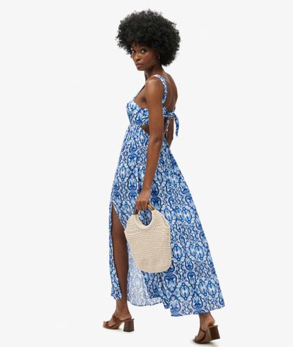 Robe Longue à Nouer Dans le dos Taille: 38 - Superdry - Modalova