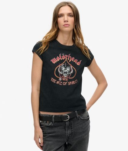 T-shirt à Mancherons Motörhead x Taille: 44 - Superdry - Modalova