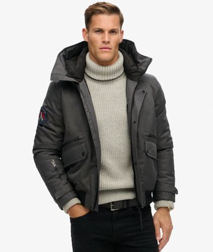 Blouson Aviateur Matelassé City Tweed Taille: XL - Superdry - Modalova