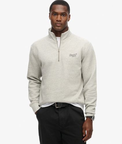 Sweat à Col Tunisien Et Logo Essential , Taille: XL Taille: XL - Superdry - Modalova