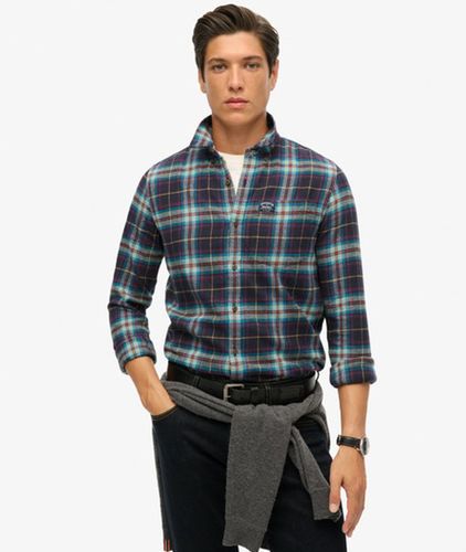 Pour des s Vérifié Chemise De Bûcheron À Manches Longues En Coton Bio, , Taille: Xl - Superdry - Modalova