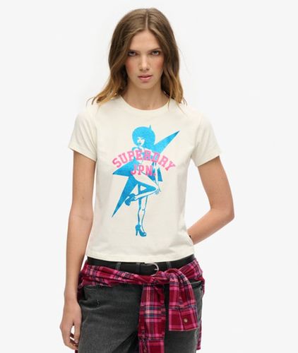T-shirt Ultra-ajusté Pop Archive Taille: 36 - Superdry - Modalova