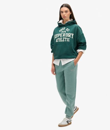 Damen Essential Logo Jogginghose mit Bündchen - Größe: 44 - Superdry - Modalova