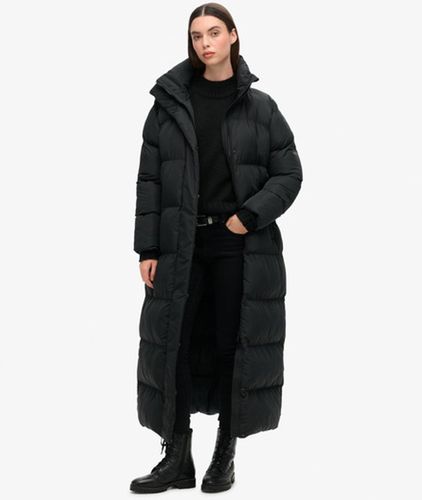 Damen Langer Maxi-steppmantel - Größe: 36 - Superdry - Modalova