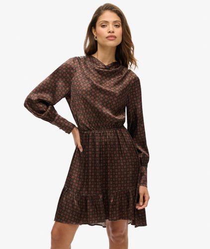 Robe Courte en Jacquard à col Bénitier Taille: 40 - Superdry - Modalova