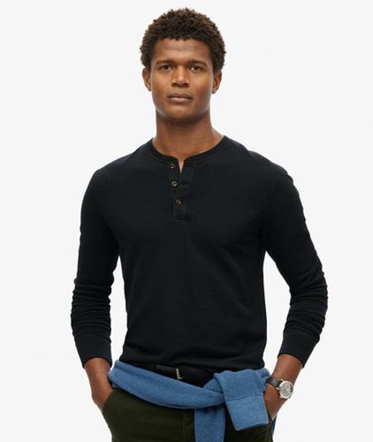 Herren The Merchant Store - Henley Shirt - Größe: XL - Superdry - Modalova