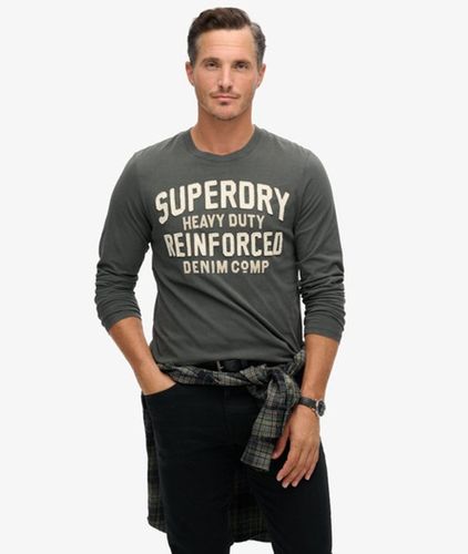 Haut à Manches Longues Workwear Applique Taille: Xxl - Superdry - Modalova