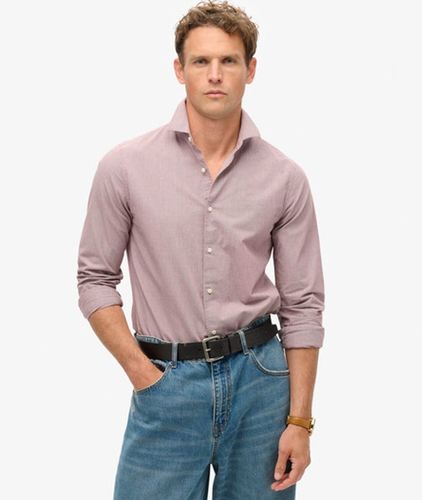 Herren Lässiges Langarmhemd - Größe: L - Superdry - Modalova