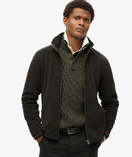 Herren Active Full Zip Fleecejacke - Größe: L - Superdry - Modalova