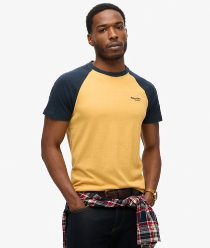 T-shirt de Baseball à Logo Essential en Coton bio Taille: M - Superdry - Modalova