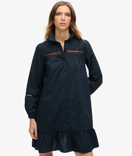Robe-chemise en Dentelle Mélangée Taille: 42 - Superdry - Modalova