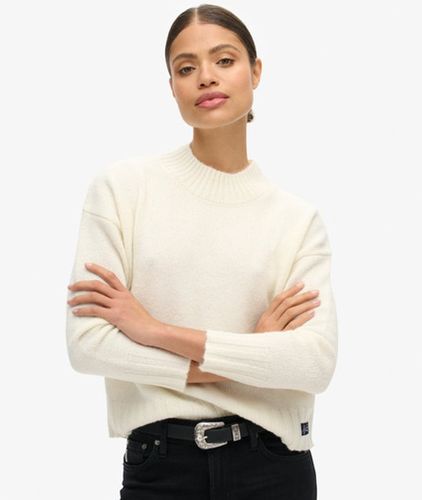 Women's Essential Pullover mit Stehkragen - Größe: 44 - Superdry - Modalova