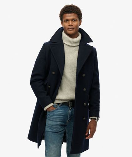 The Merchant Store - Manteau Long en Laine Taille: L - Superdry - Modalova