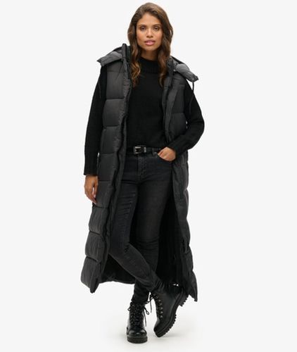 Gilet à Capuche Long Sans Manches Ripstop Taille: 36 - Superdry - Modalova