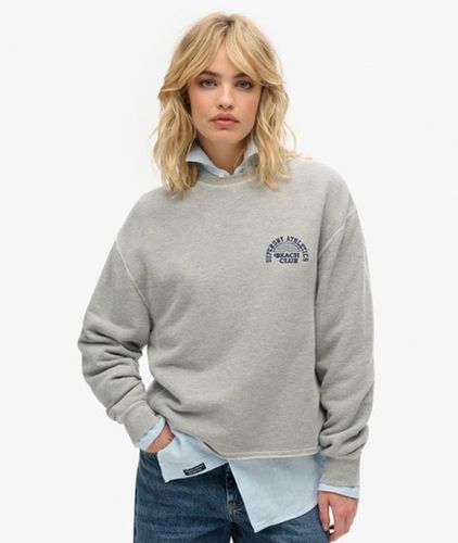 Logo Brodé Athletic Essentials Sweatshirt, , Taille: 38 - Superdry - Modalova