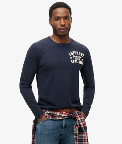 Herren Vintage Athletic Long Sleeve Top - Größe: M - Superdry - Modalova