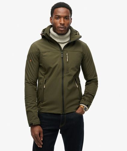 Herren Softshell Trekker Kapuzenjacke - Größe: Xxl - Superdry - Modalova