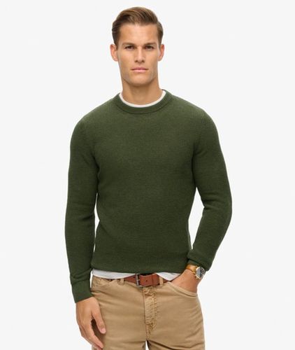 Pull ras du cou en Maille Texturée Taille: Xxl - Superdry - Modalova