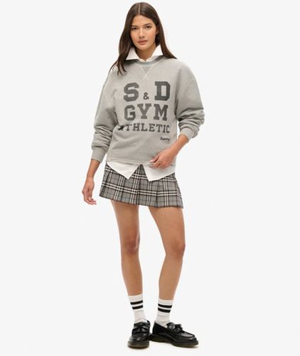 Mini-jupe Plissée en Tweed Vintage Taille: 38 - Superdry - Modalova