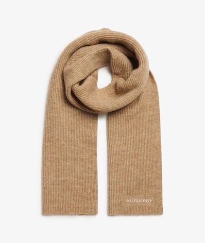 Écharpe Douce en Maille Côtelée - Superdry - Modalova