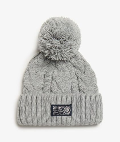Tricot Bonnet épais en Maille Torsadée - Superdry - Modalova
