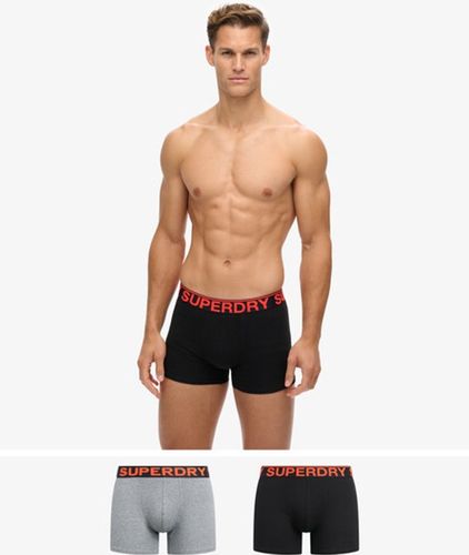 Herren Boxershorts aus Bio-baumwolle im 2er-Pack - Größe: M - Superdry - Modalova