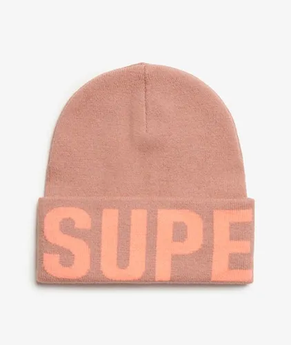 Women's Beaniemütze mit Logo - Größe: 1Größe - Superdry - Modalova