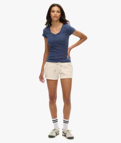 Damen Essential Shorts mit Logo - Größe: 42 - Superdry - Modalova