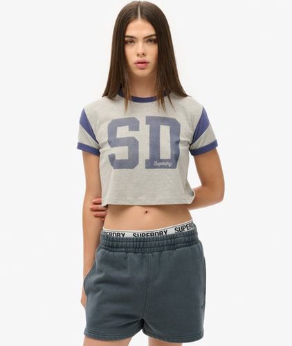 Short De Survêtement Délavé Vintage, , Dames, Taille: 40 Taille: 40 - Superdry - Modalova