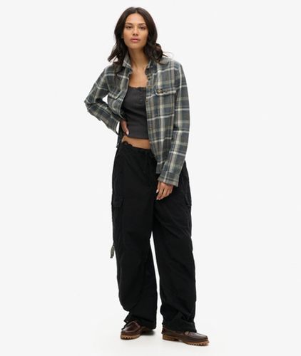 Damen Weit Geschnittene Parachute Hose, Größe: S/M - Superdry - Modalova