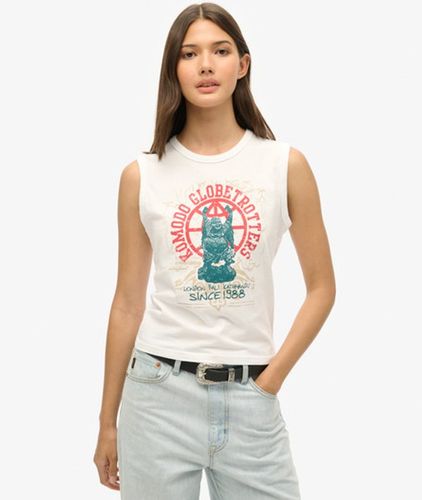 Débardeur Imprimé Globe Trotter X Komodo, , Taille: 42 - Superdry - Modalova