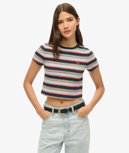T-shirt Court Rayé Vintage / Taille: 42 - Superdry - Modalova