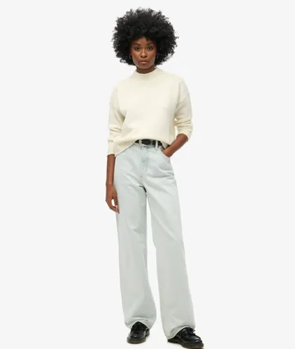 Jean Large en Coton bio Taille: 28/32 - Superdry - Modalova
