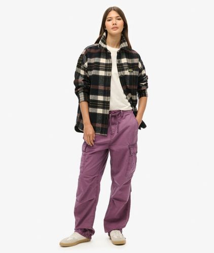 Damen Para Cargohose mit Niedriger Leibhöhe - Größe: 30/32 - Superdry - Modalova